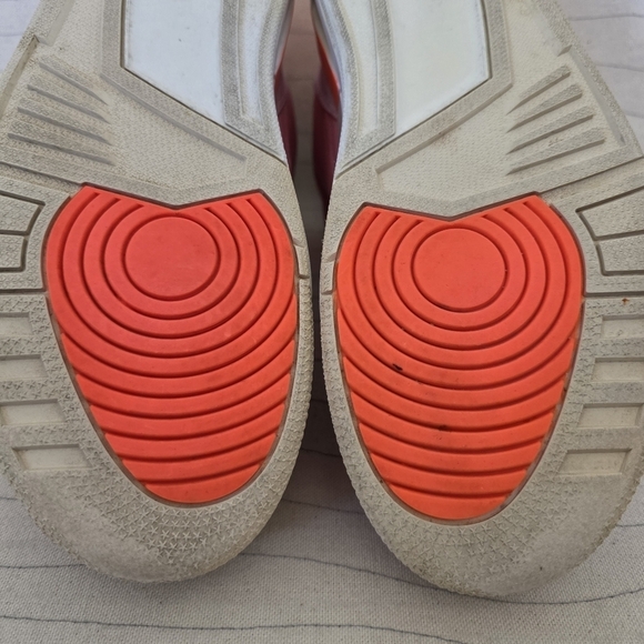 Air Jordan Womens Retro 3 Pink White Leather Sneakers Shoes CK9246-600 Size 8.5 - Picture 13 of 15